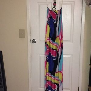 Maxi stretch dress